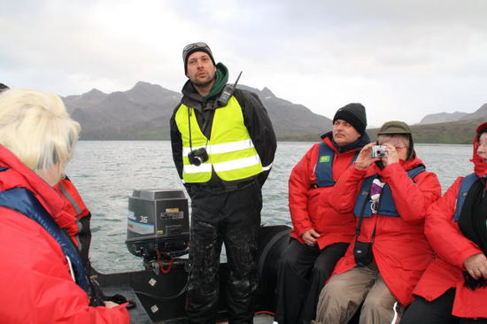 Christian der stellv. Expeditionsleiter aus Gera lebt jetzt im Yukon Territory in Kanada