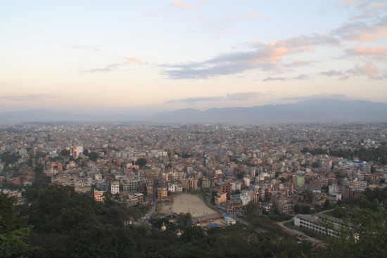 Blick über Kathmandu