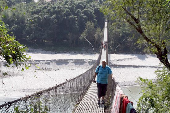 Ganz schön wacklig...
