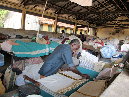 Die Großwäscherei für Hotels