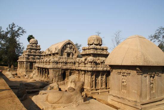 Pancha Pandava - monolitischer Herkunft