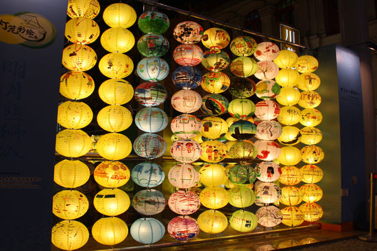 Typische Lampions der Chinesen