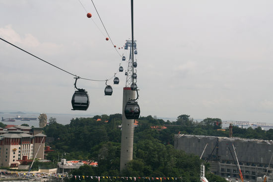Seilbahn nach Sendosa Island