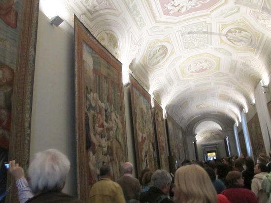 Gang zur Sixtinischen Kapelle