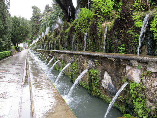 Wasserspiele in Tivoli