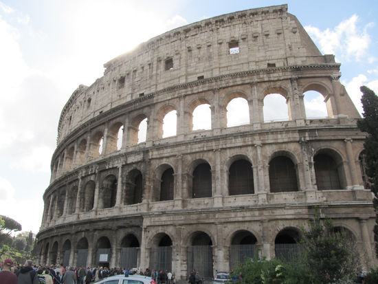 Empfang am Kolosseum