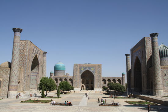 Registan Platz in Samarkand