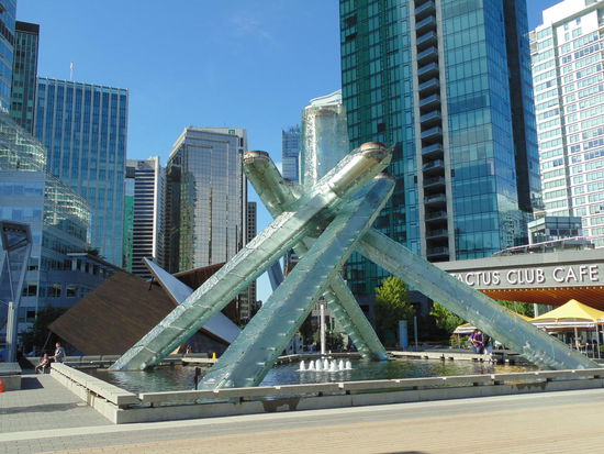 Die olympische Flamme