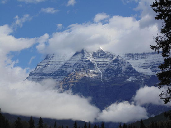 Mount Robson - leider ohne Spitze