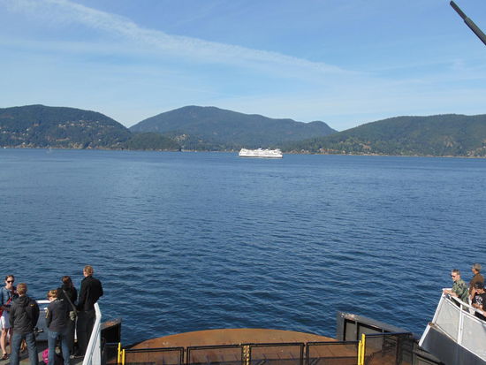 Auf dem Weg zur Insel