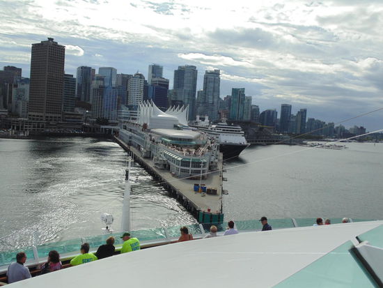 Vorübergehender Abschied von Vancouver