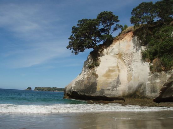 Beim Cathedral Cove