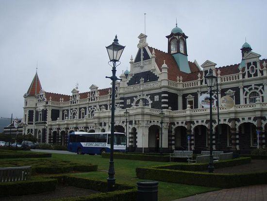 Der Bahnhof von Dunedin