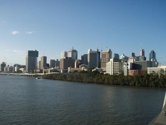 Brisbane mit Fluss