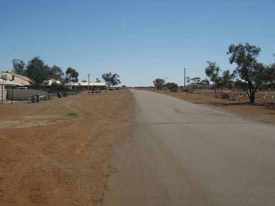 Der pulsierende Stadtkern von Oodnadatta