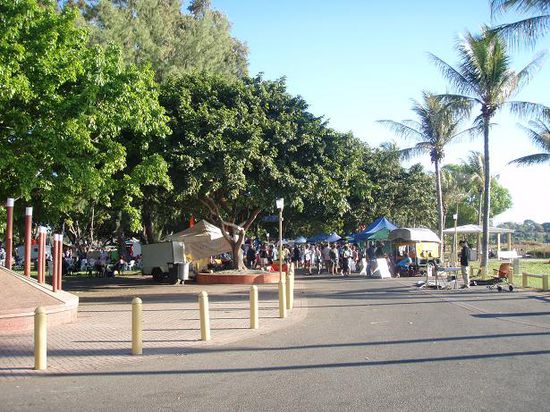 Der Sunset Market in Mindil Beach