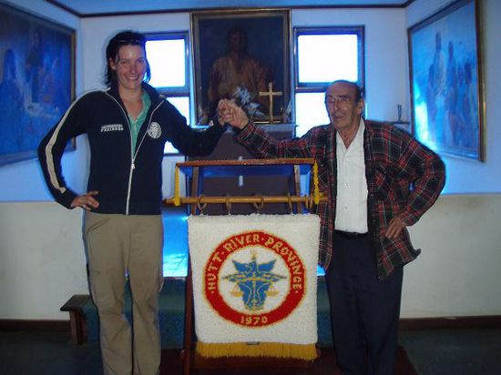 Mit Prinz Leonard