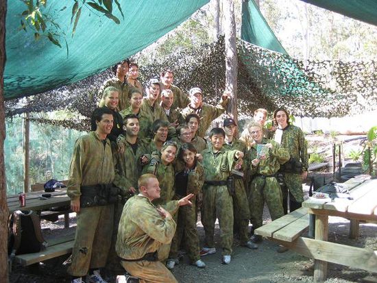 unsere paintball-army!