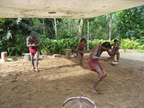 aborigines am shaken, war included inner fuehrung!