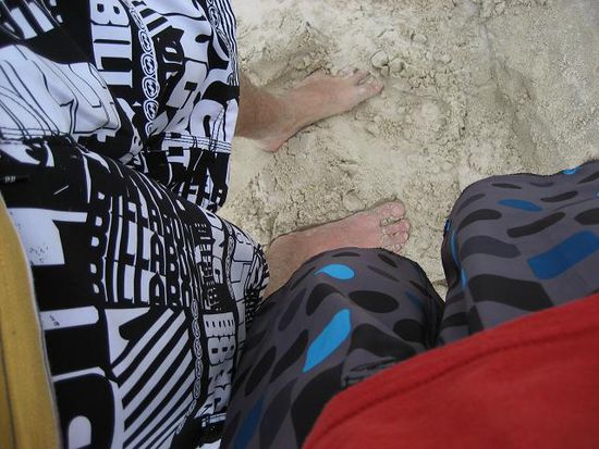 das is dabei rausgekommen, links billabong pro vom heinthie, rechts quiksilver deluxe vom onkel pedda