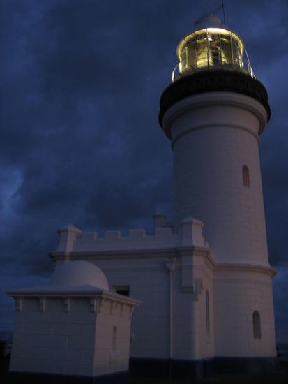 lighthouse of byron bay am fruehen morgen...