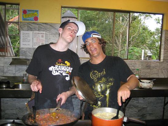 the cooking chefs in ACTION