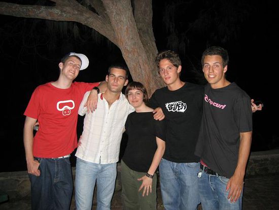 swiss people: Sweet, Fred, Michele, Davide & Dude