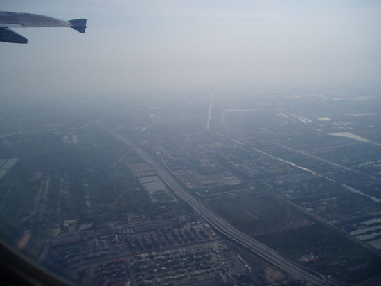 kurz nach dem Start ...