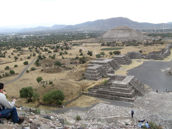 gelaende von teotihuacan