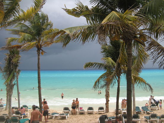 Strand von Playa kurz vor einem Gewitter...tolle Stimmung