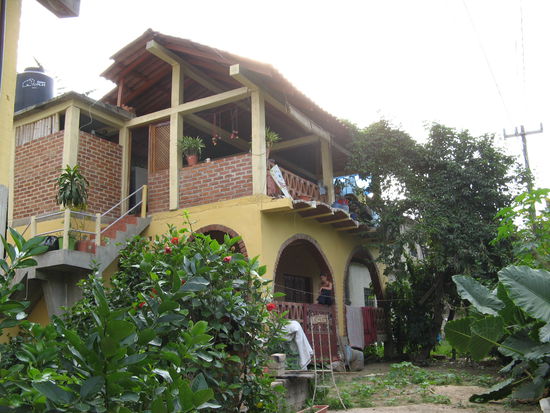 dieses haus haben wir gemietet, Yelapa