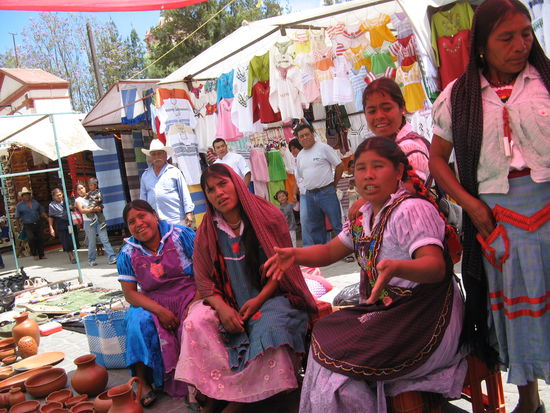 markt, indigena (zapoteken)