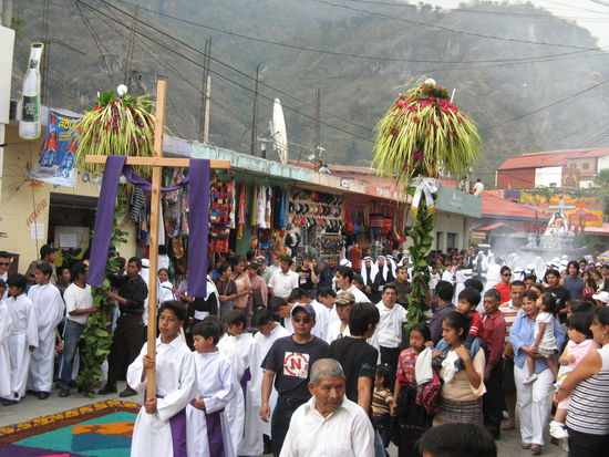 Karfreitagsprozession in Panajachel