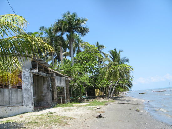 Starnd in Livingston, allerdings nicht zum baden geeignet