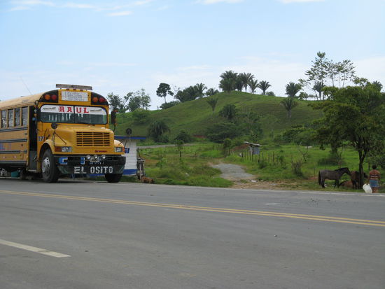 Honduras, direkt nach der grenze zu Guatemala