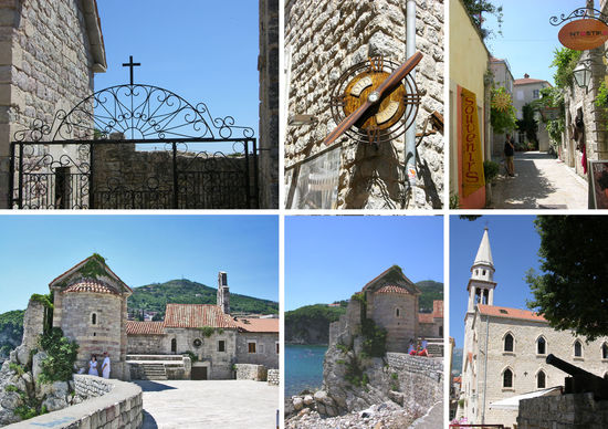 Innenstadt und Künstlerviertel von Budva