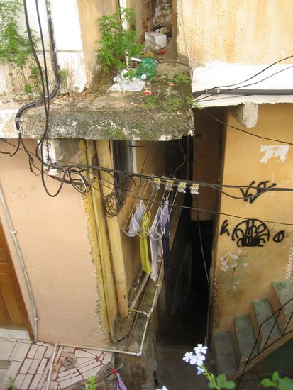 hier gehts ebenfalls einen gang runter