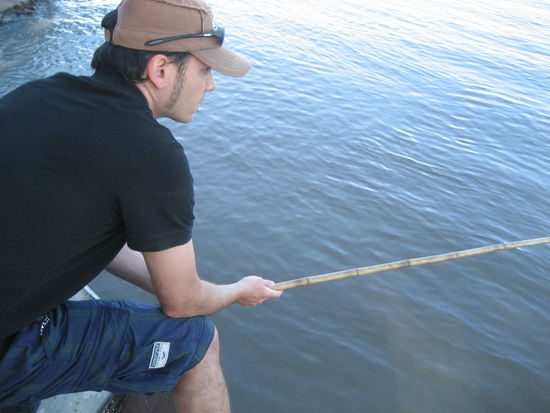 angeln erfordert konzentration...