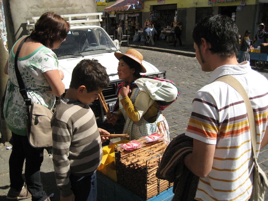 birgit und die zimt lady noch am diskutieren...