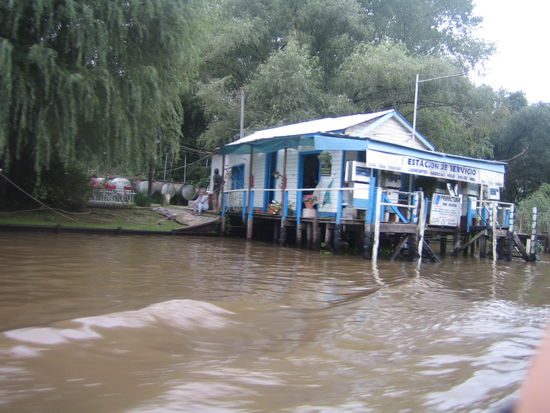 die tanstelle fuer die boote