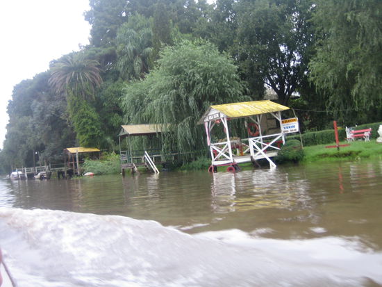 die anglegestege der haeuser