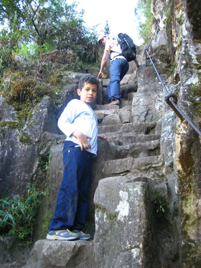 der kraxel-aufsteig fuer eine stunde