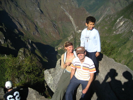 inmitten der unglaublichen bergwelt des heiligen inka-tals