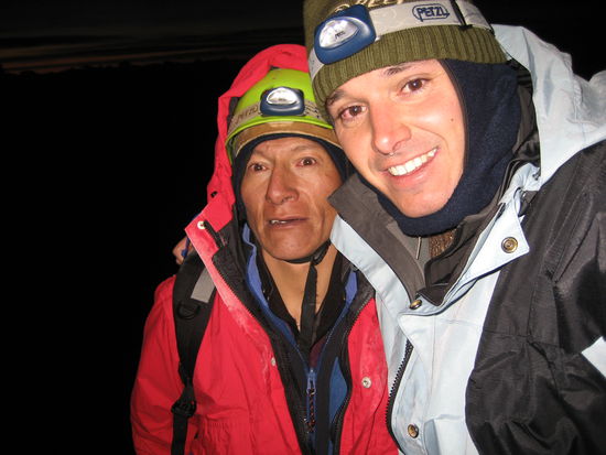 eulogio war schon ungefaehr 400 mal hier oben.