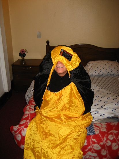 ...doch das ist viel besser! ich freu mich wie bolle ueber mein nun nur noch 750 gramm schweres bett. im vergleich zu den alten 1,3 kilo.