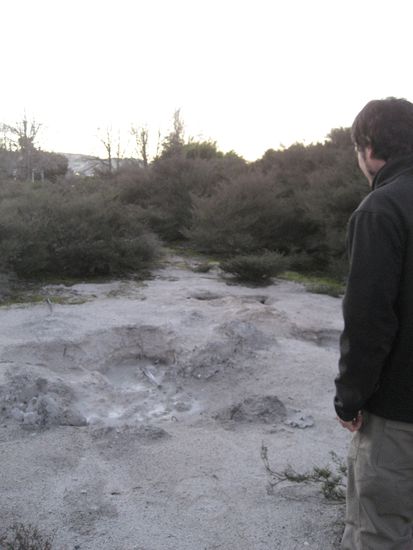 blubbernde schlammloecher hinter'm haus