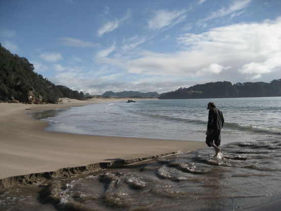 endlich mal wieder sand unter den fuessen!