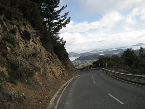 in serpentinien ging es von ost nach west