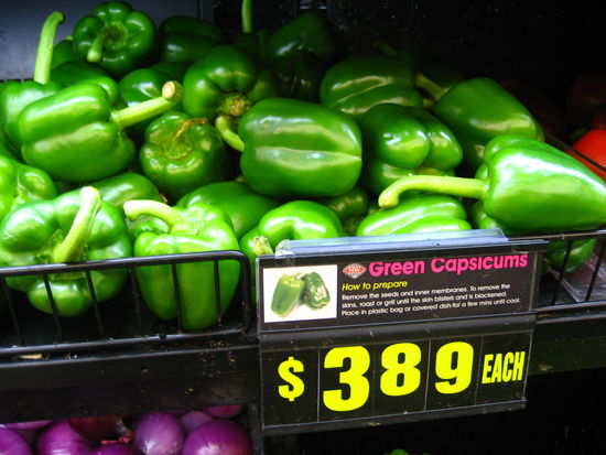 paprika im angebot...