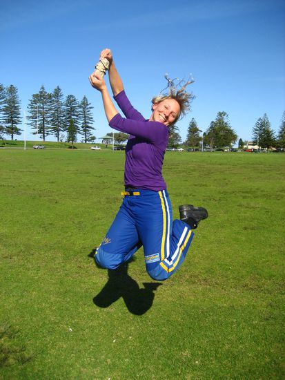 noch voller adrenalin gabs das mitgebrachte bierchen